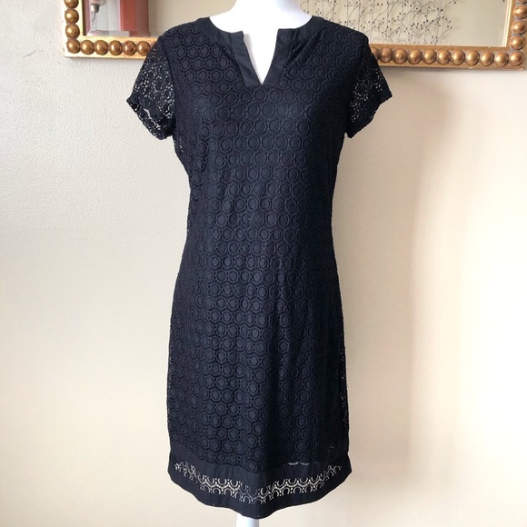 Black Isaac Mizrahi Lace Dress - Picture 1 of 8